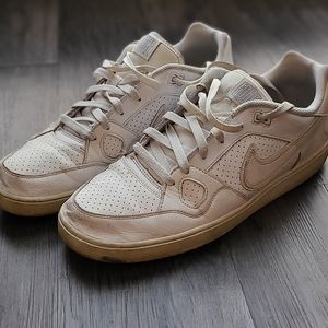 Nike Men's Son of Force Low All White Sneakers